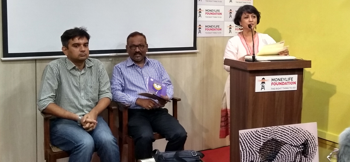 Ramesh Kurhade and Dhruv Desai Felicitated for their Successful Fight Against Aadhaar
