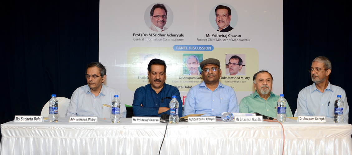 "Information not given to citizens under RTI is leading to corruption across institutions," says Prof M Sridhar Acharyulu